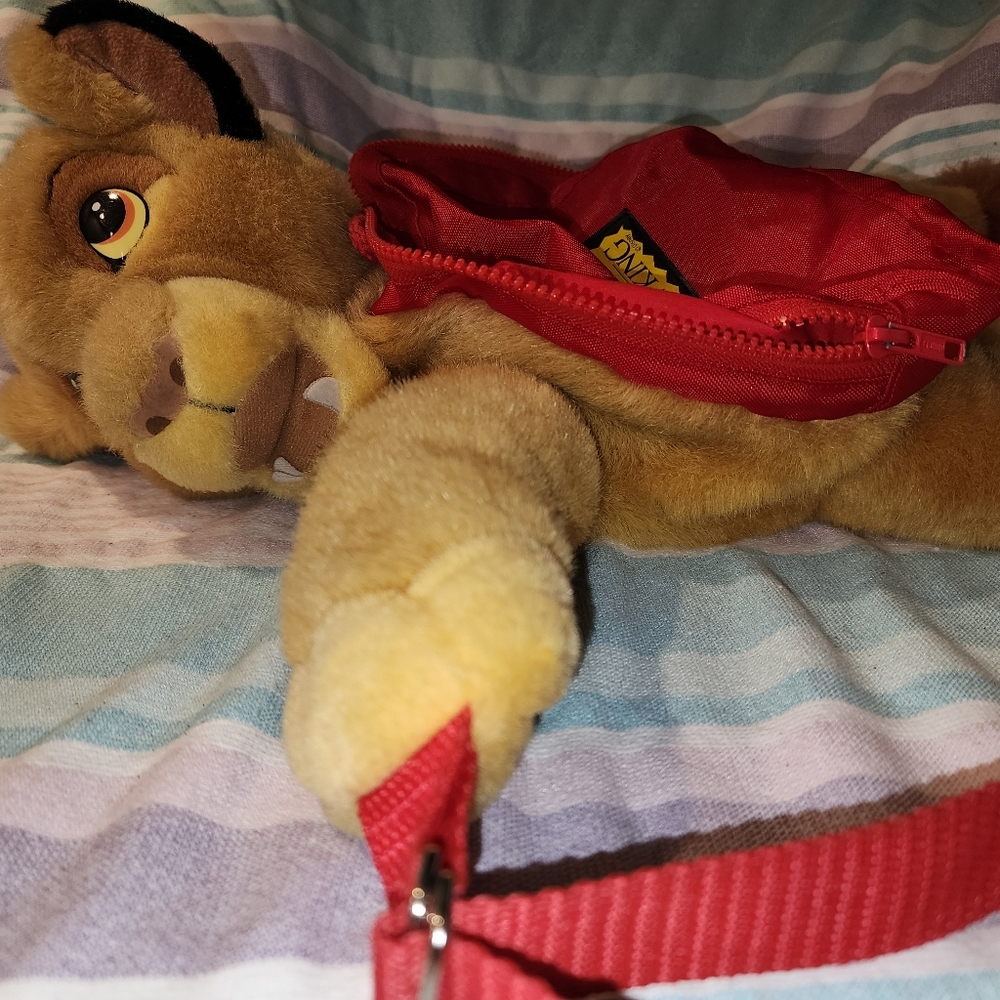 Disney Simba Back Pack from 1990's
